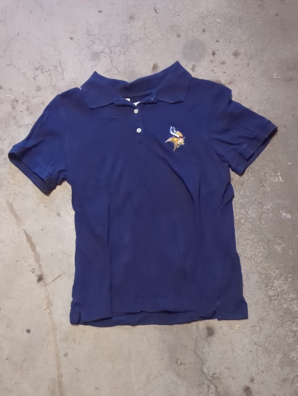 Kids Button Up Vikings Shirt